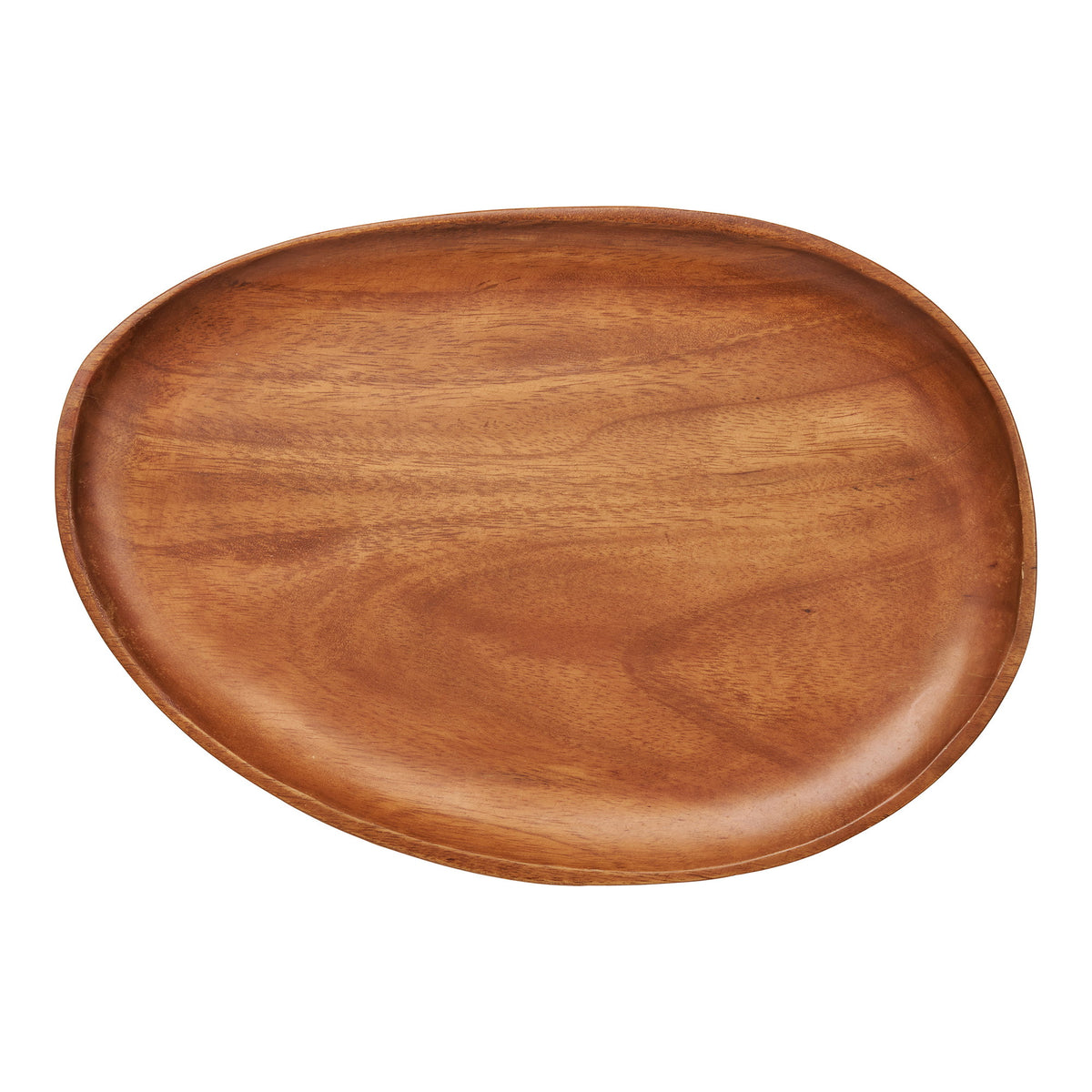 Tablett – Akazie Natur, 28 × 39 × 2,5 cm – Ansicht 2