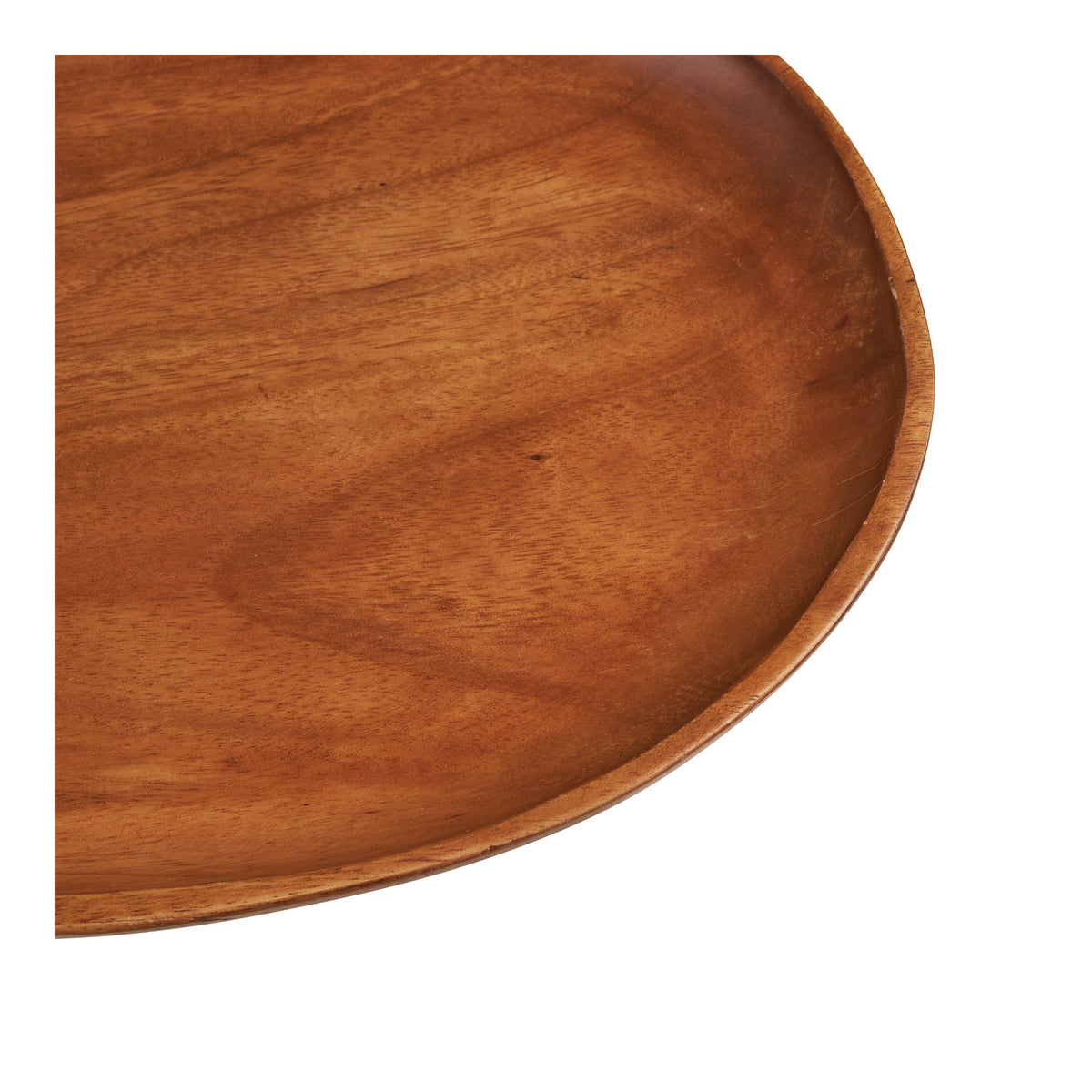 Tablett – Akazie Natur, 28 × 39 × 2,5 cm – Ansicht 3
