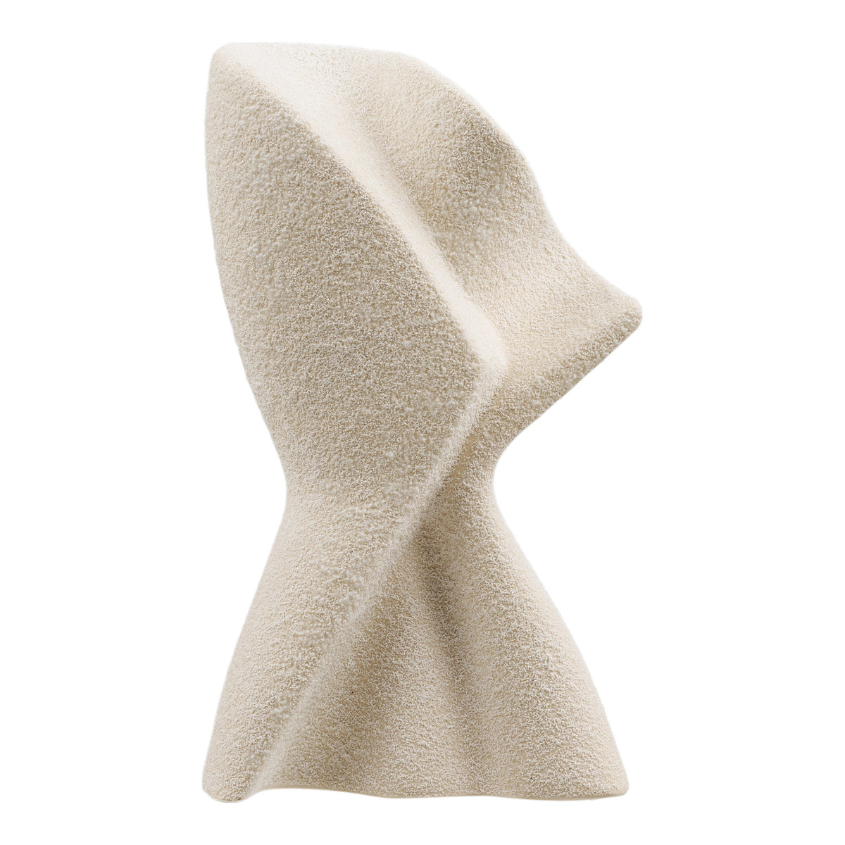 Deko-Objekt – Keramik Weiß, 13 × 6,5 × 23 cm – Ansicht 2