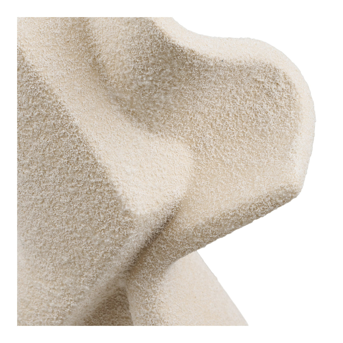 Deko-Objekt – Keramik Weiß, 13 × 6,5 × 23 cm – Ansicht 3