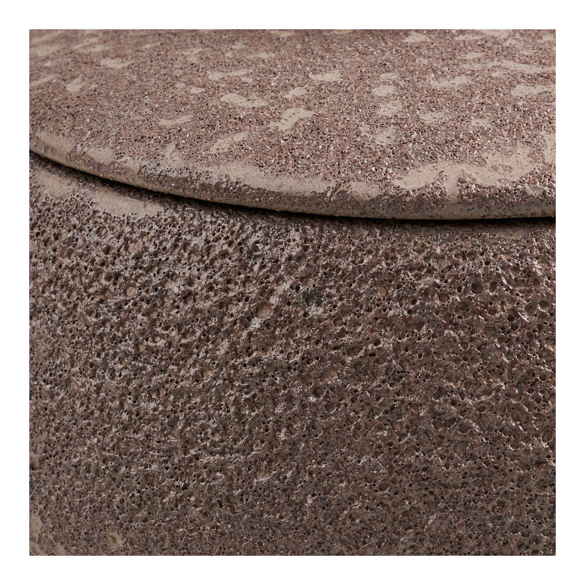 Gefäß – Keramik Braun, ø 15 × 9,5 cm – Ansicht 5