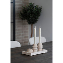 Teelichthalter 2er-Set – Travertin Natur – Ansicht 4
