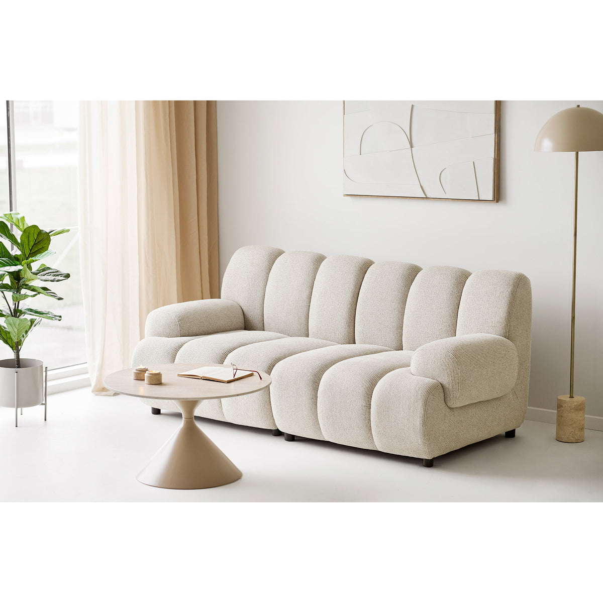 Teelichthalter 2er-Set – Travertin Natur – Ansicht 5