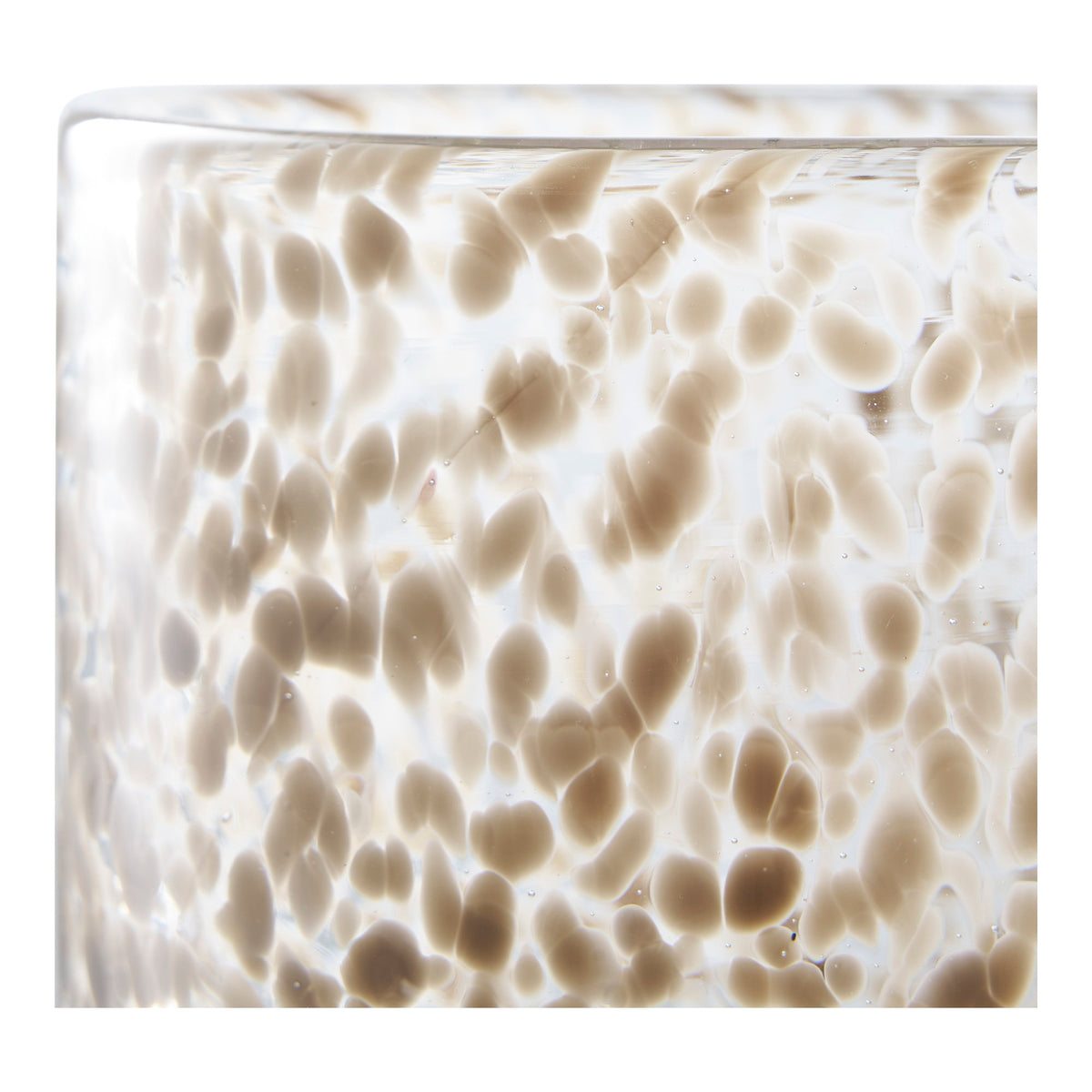 Kerzenhalter – Glas Braun, ø 12 × 12 cm – Ansicht 2