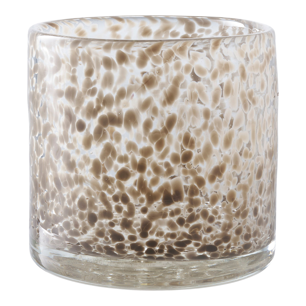 Kerzenhalter – Glas Braun, ø 12 × 12 cm von Luiva Living