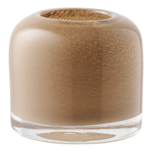 Kerzenhalter – Glas, mundgeblasen Braun, ø 8 × 7,5 cm von Luiva Living