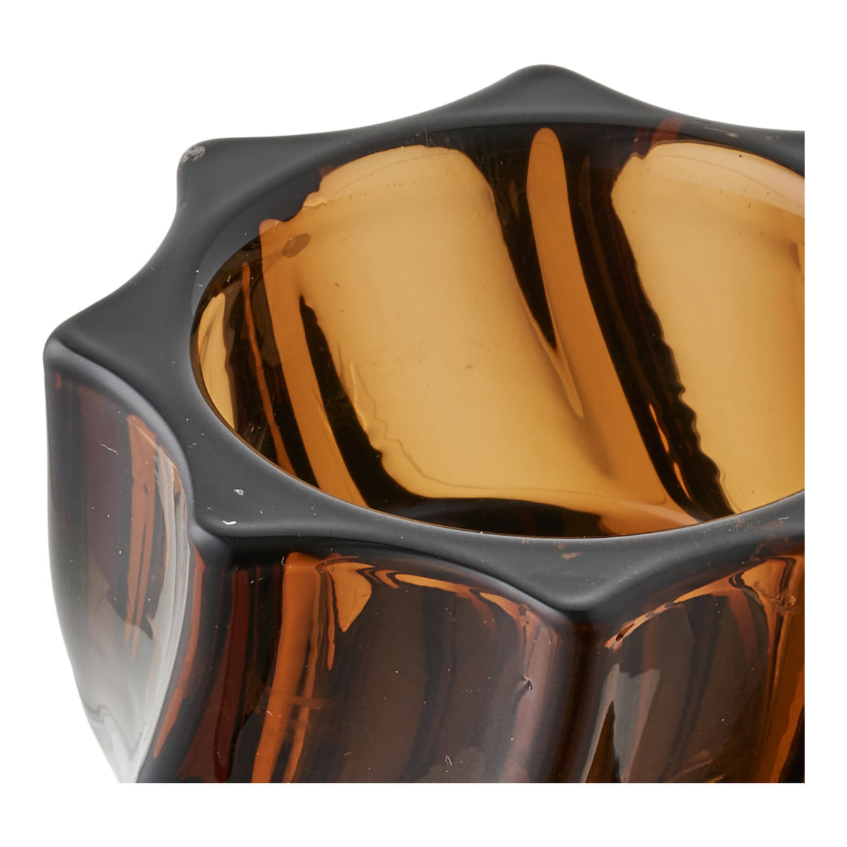 Kerzenhalter 2er-Set – Glas Rauchbraun – Ansicht 4