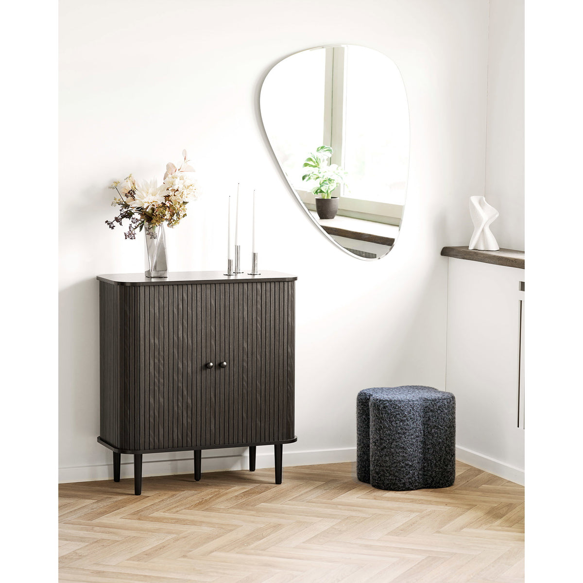 Kerzenhalter 3er-Set – Edelstahl Silber – Ansicht 8