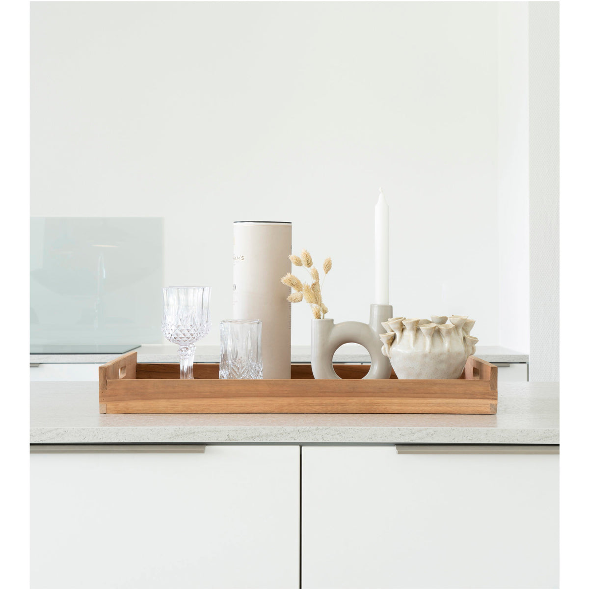 Vera Tablett – Teak Natur, 58 × 38 cm – Ansicht 3