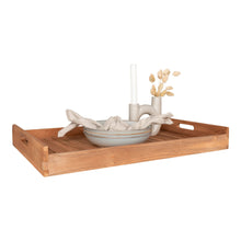 Vera Tablett – Teak Natur, 58 × 38 cm von Luiva Living