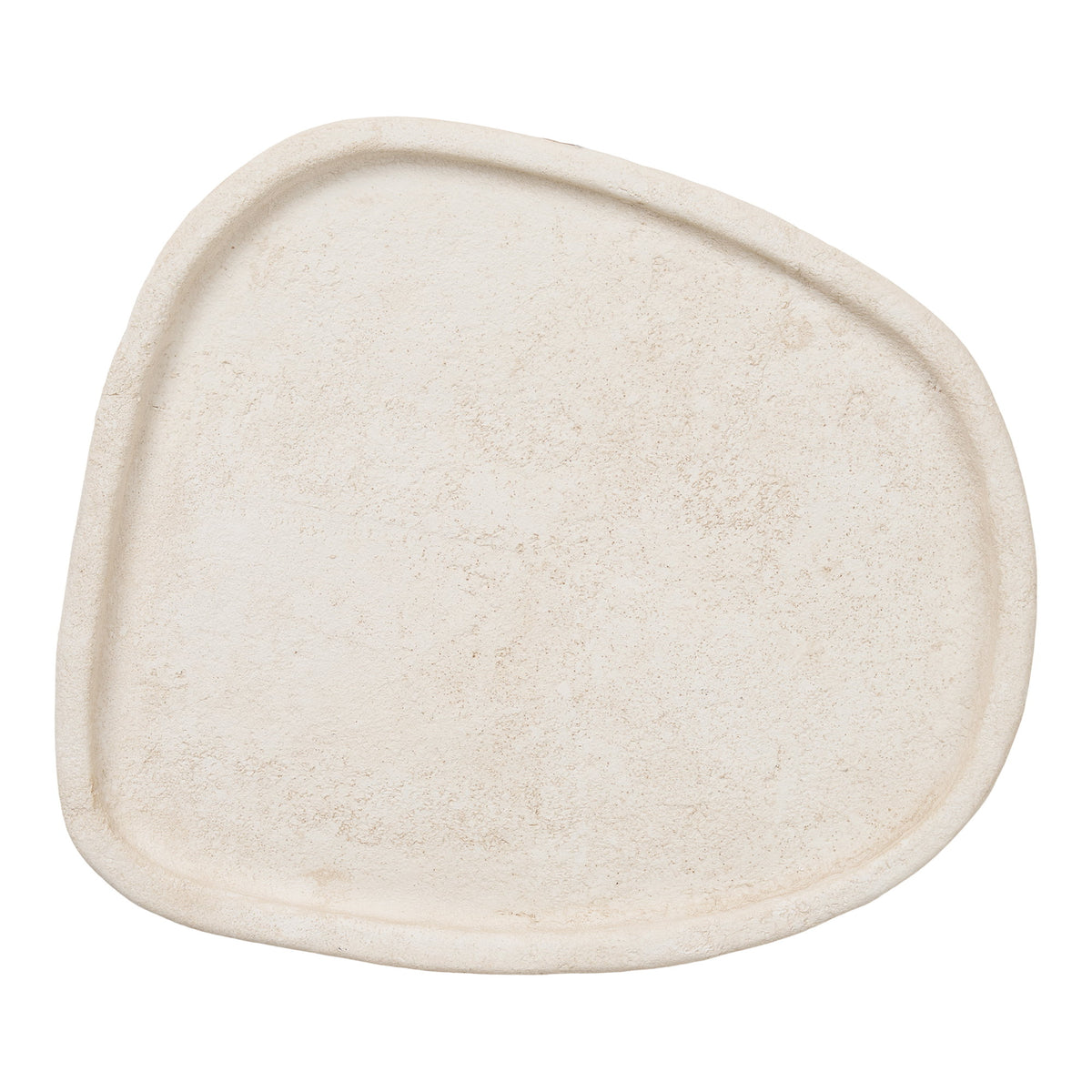 Tablett – Zement Beige, 35 × 30 × 2,5 cm von Luiva Living