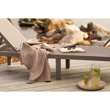 Tablett – Metall Beige, ø 30 × 4 cm – Ansicht 4