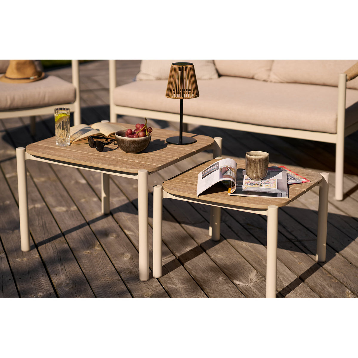 Nala Schale 4er-Set – Keramik Grau, ø 14,5 × 7 cm – Ansicht 6