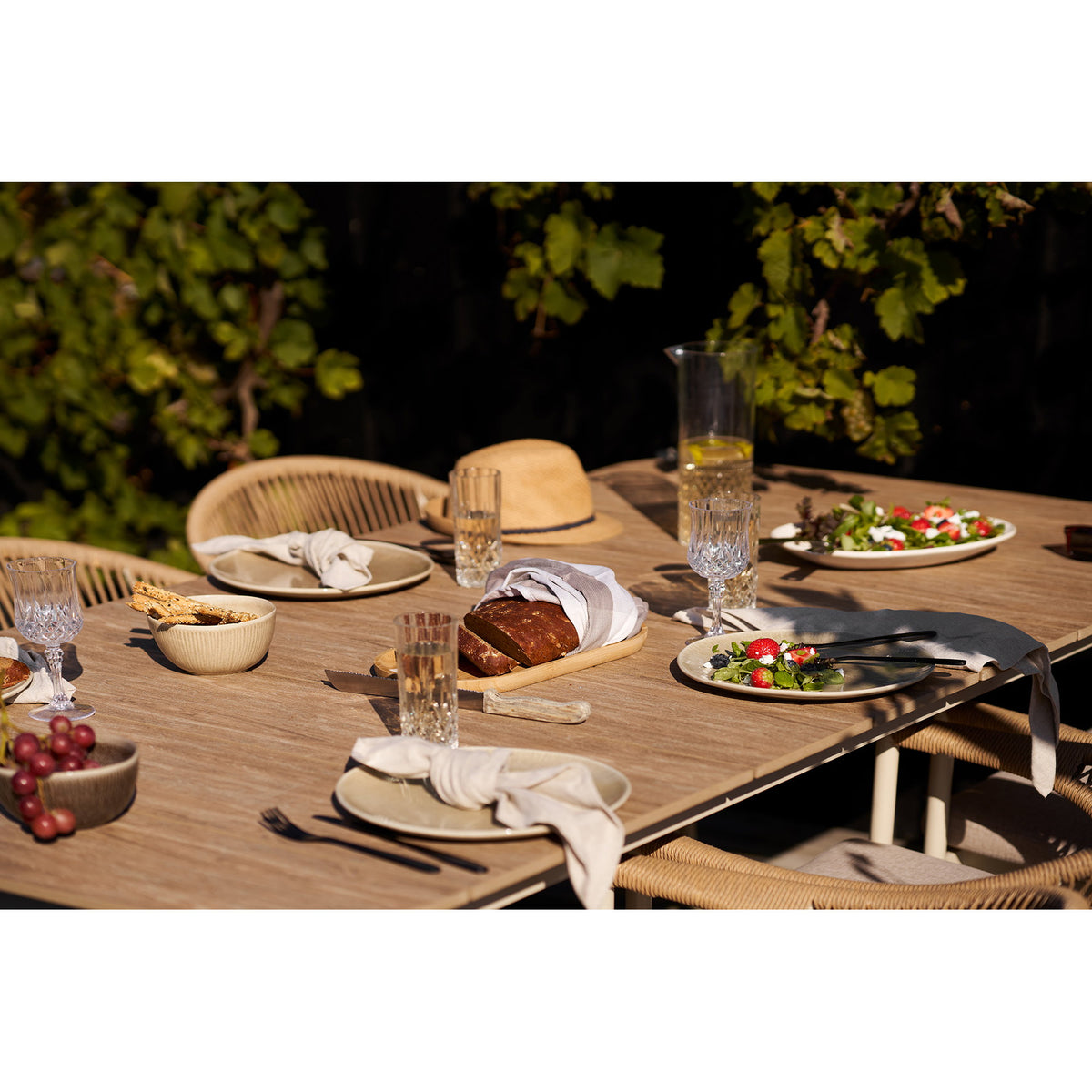 Nala Schale 4er-Set – Keramik Beige, ø 14,5 × 7 cm – Ansicht 4