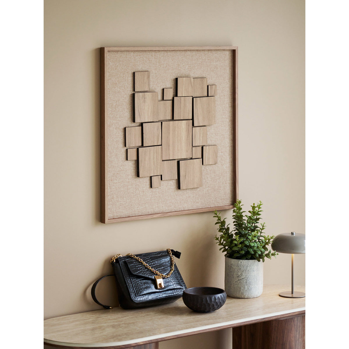 Yaro Schale – Mangoholz Braun, ø 15 × 15 cm – Ansicht 9