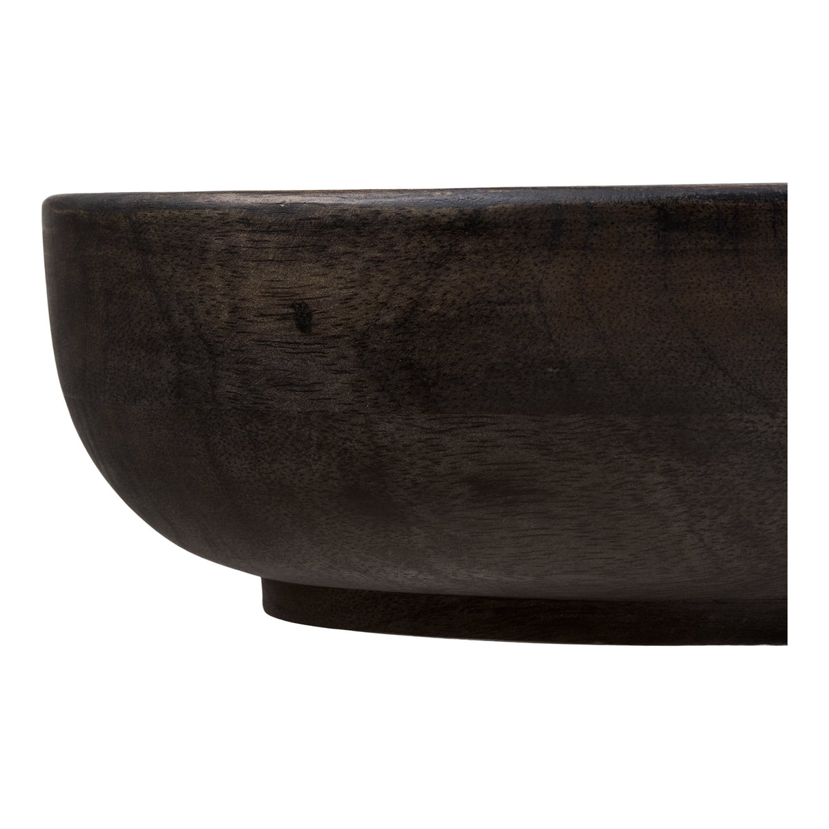 Lina Schale – Mangoholz Braun, ø 26,5 × 8 cm – Ansicht 3