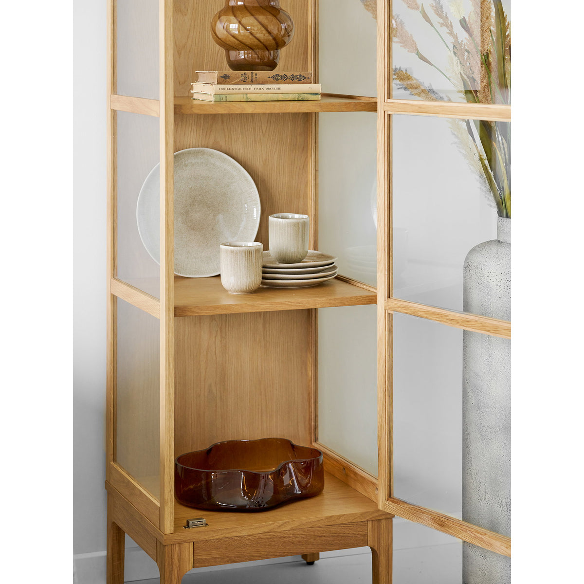 Nala Speiseteller 4er-Set – Keramik Beige, ø 27 cm – Ansicht 8