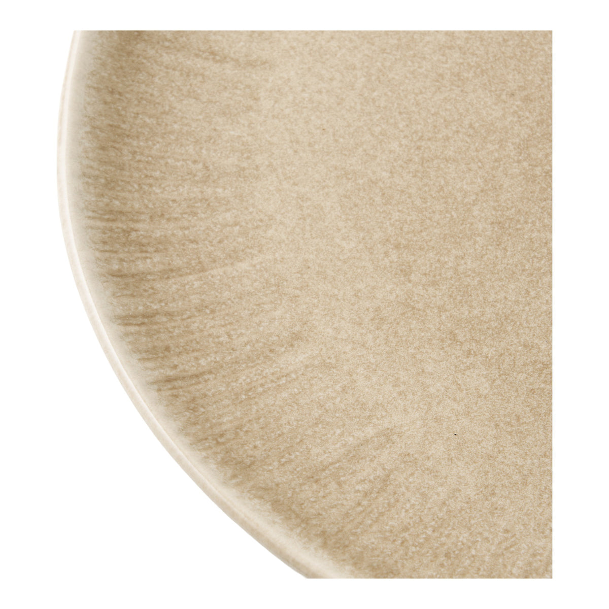 Nala Speiseteller 4er-Set – Keramik Beige, ø 27 cm – Ansicht 3