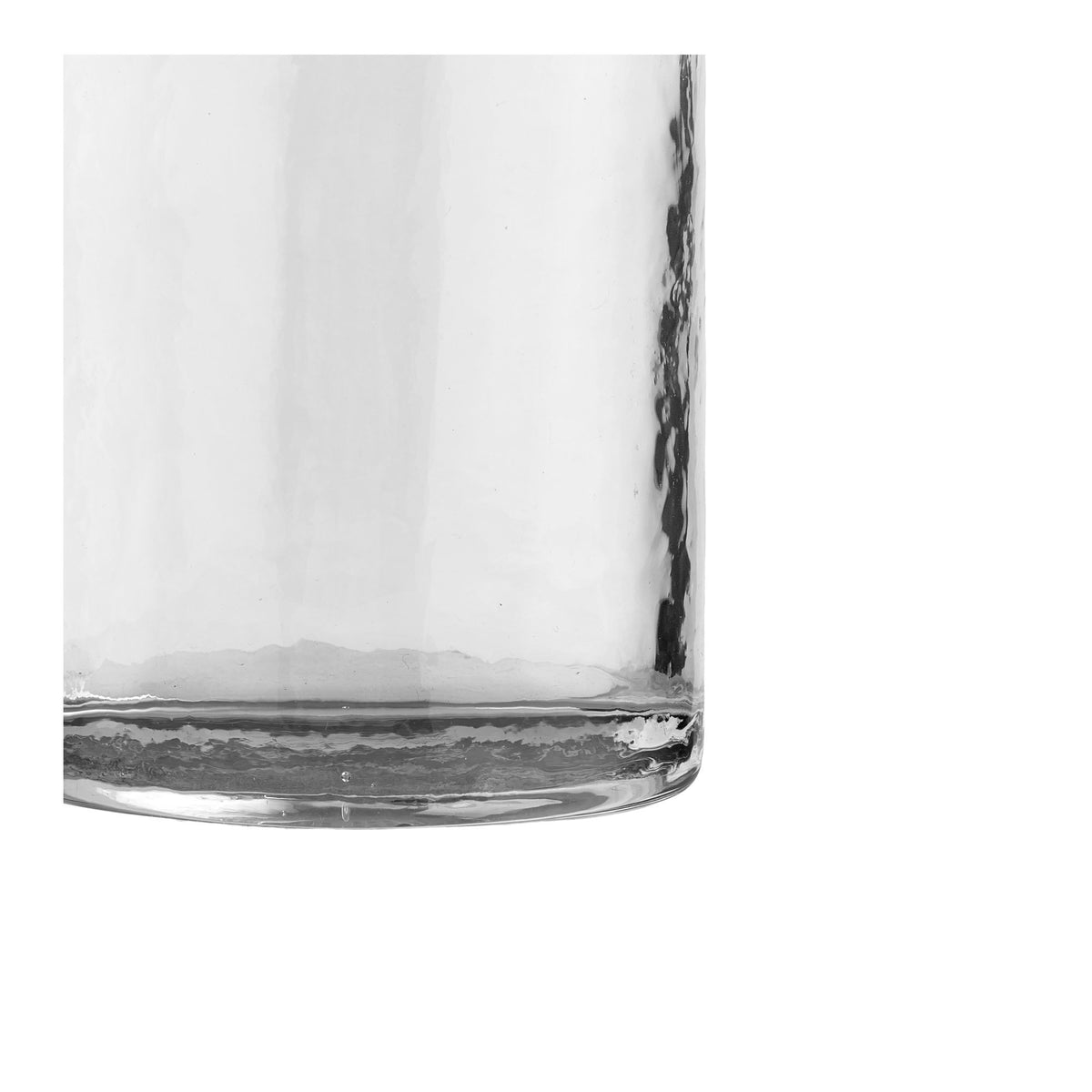 Calle Trinkglas in Hammerschlag-Optik 4er-Set – Klar, ø 7 × 10 cm – Ansicht 3
