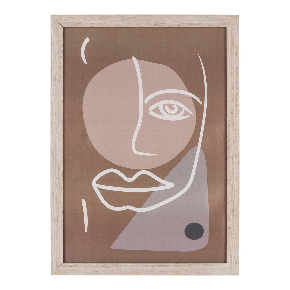 Olli Bilderrahmen 3er-Set – MDF/Glas Natur, 30 × 21 × 1,5 cm · Variante 1 – Ansicht 3
