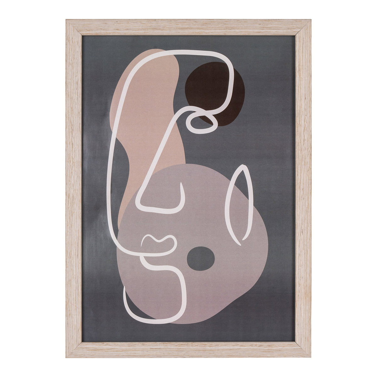 Olli Bilderrahmen 3er-Set – MDF/Glas Natur, 30 × 21 × 1,5 cm · Variante 1 – Ansicht 5