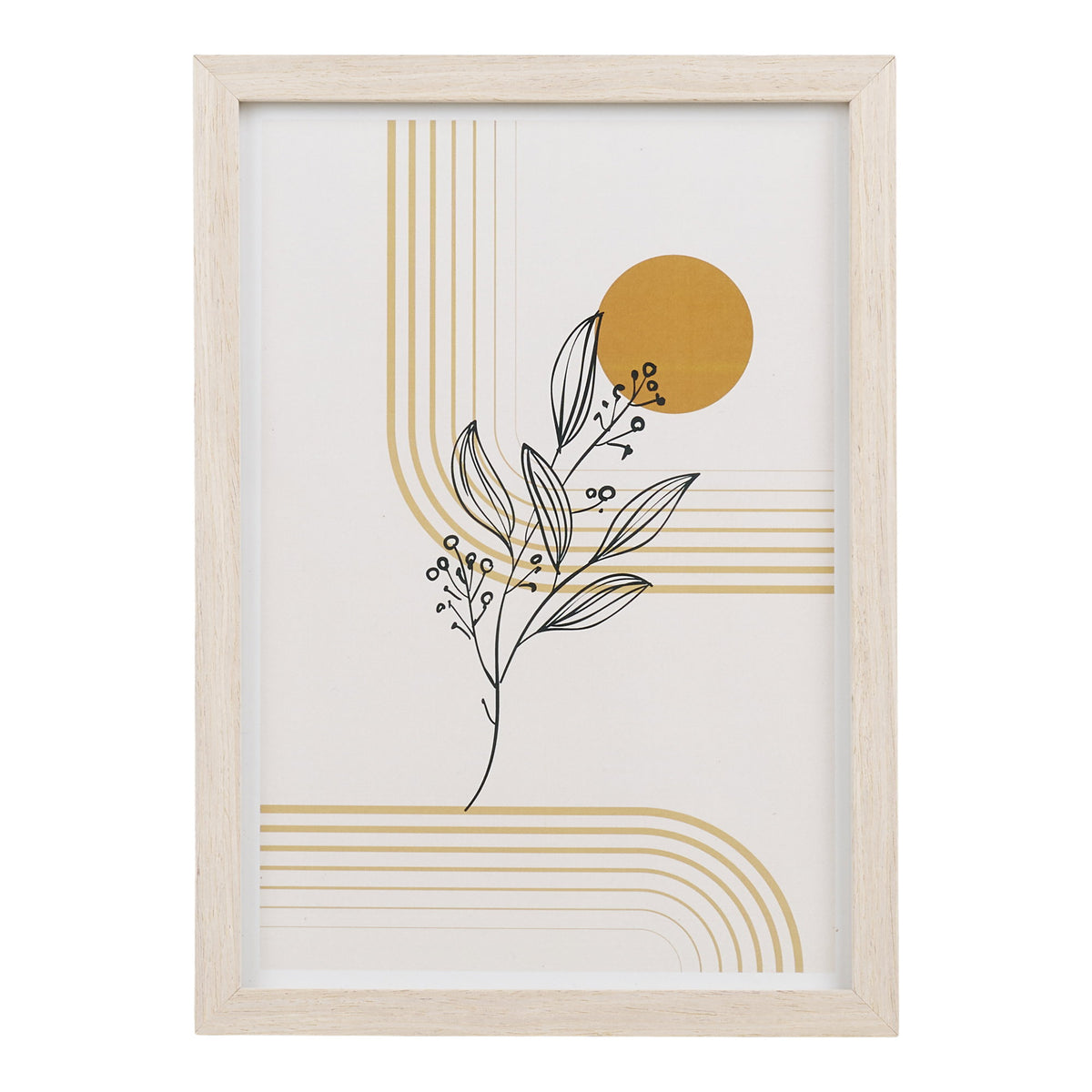 Olli Bilderrahmen 3er-Set – MDF/Glas Natur, 30 × 21 × 1,5 cm · Variante 2 – Ansicht 3