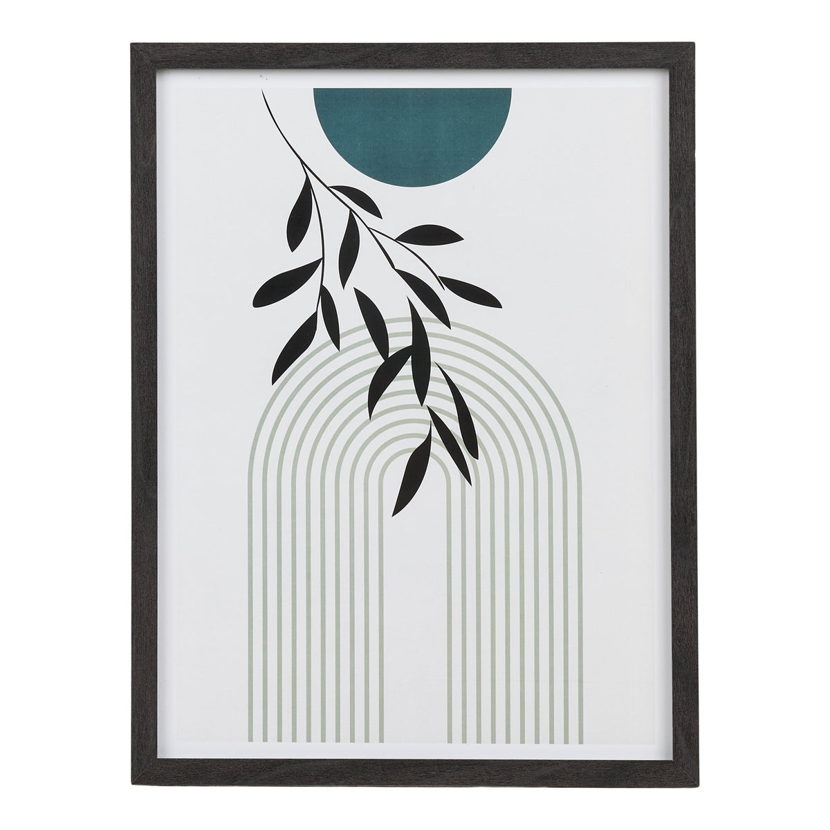 Arja Bilderrahmen 3er-Set – MDF/Glas Schwarz – Ansicht 3