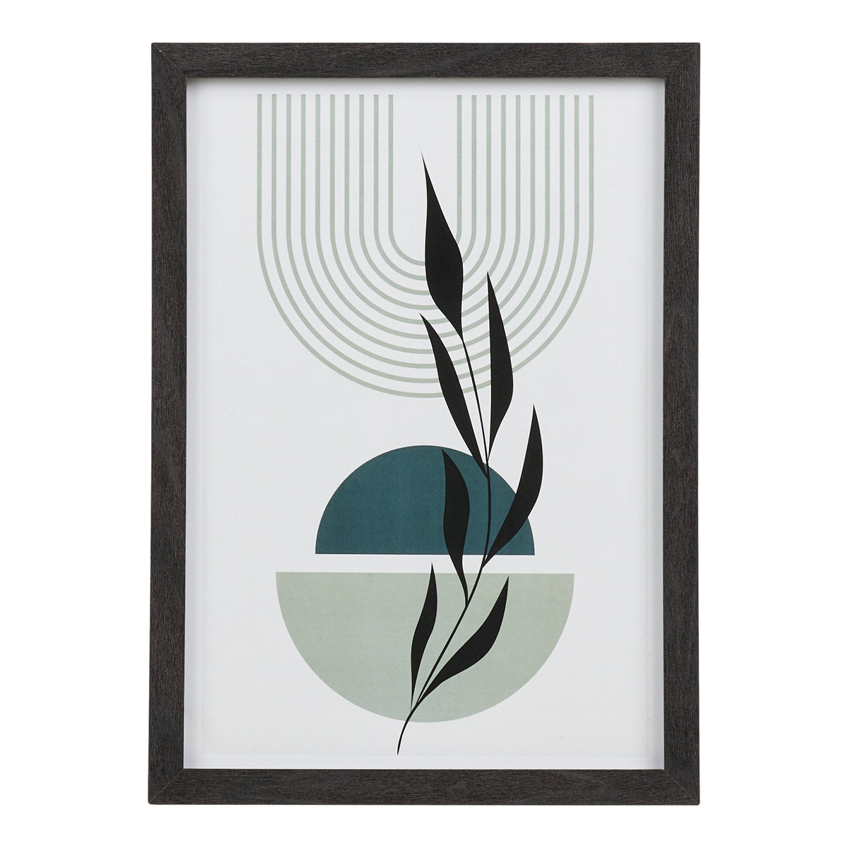 Arja Bilderrahmen 3er-Set – MDF/Glas Schwarz – Ansicht 4