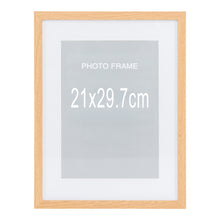 Alf Bilderrahmen 5er-Set – MDF/Glas Natur, 21 × 29,7 cm von Luiva Living