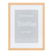 Alf Bilderrahmen 5er-Set – MDF/Glas Natur, 30 × 40 cm von Luiva Living