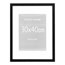 Alf Bilderrahmen 5er-Set – MDF/Glas Schwarz, 30 × 40 cm von Luiva Living