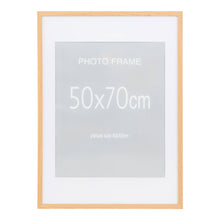 Alf Bilderrahmen 5er-Set – MDF/Glas Natur, 50 × 70 cm von Luiva Living