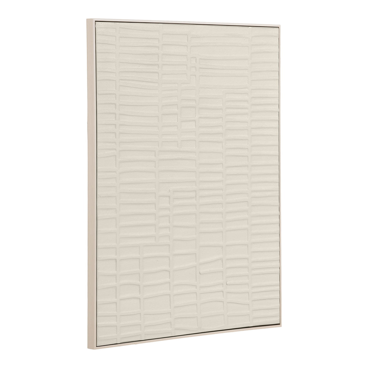 Bjorn Relief-Wandbild – Beige, 60 × 80 cm – Ansicht 2
