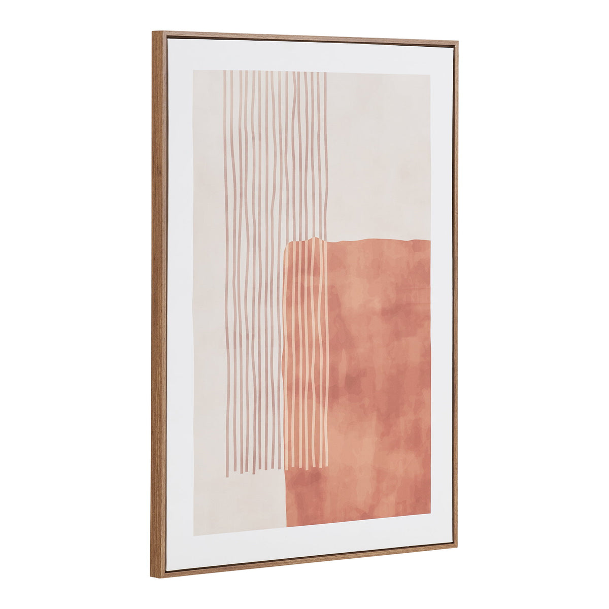 Freya Nr. 1 Leinwandbild – Beige/Braun, 50 × 70 cm – Ansicht 2