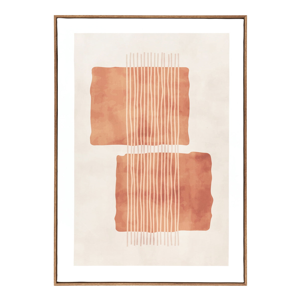 Freya Nr. 2 Leinwandbild – Beige/Braun, 50 × 70 cm von Luiva Living