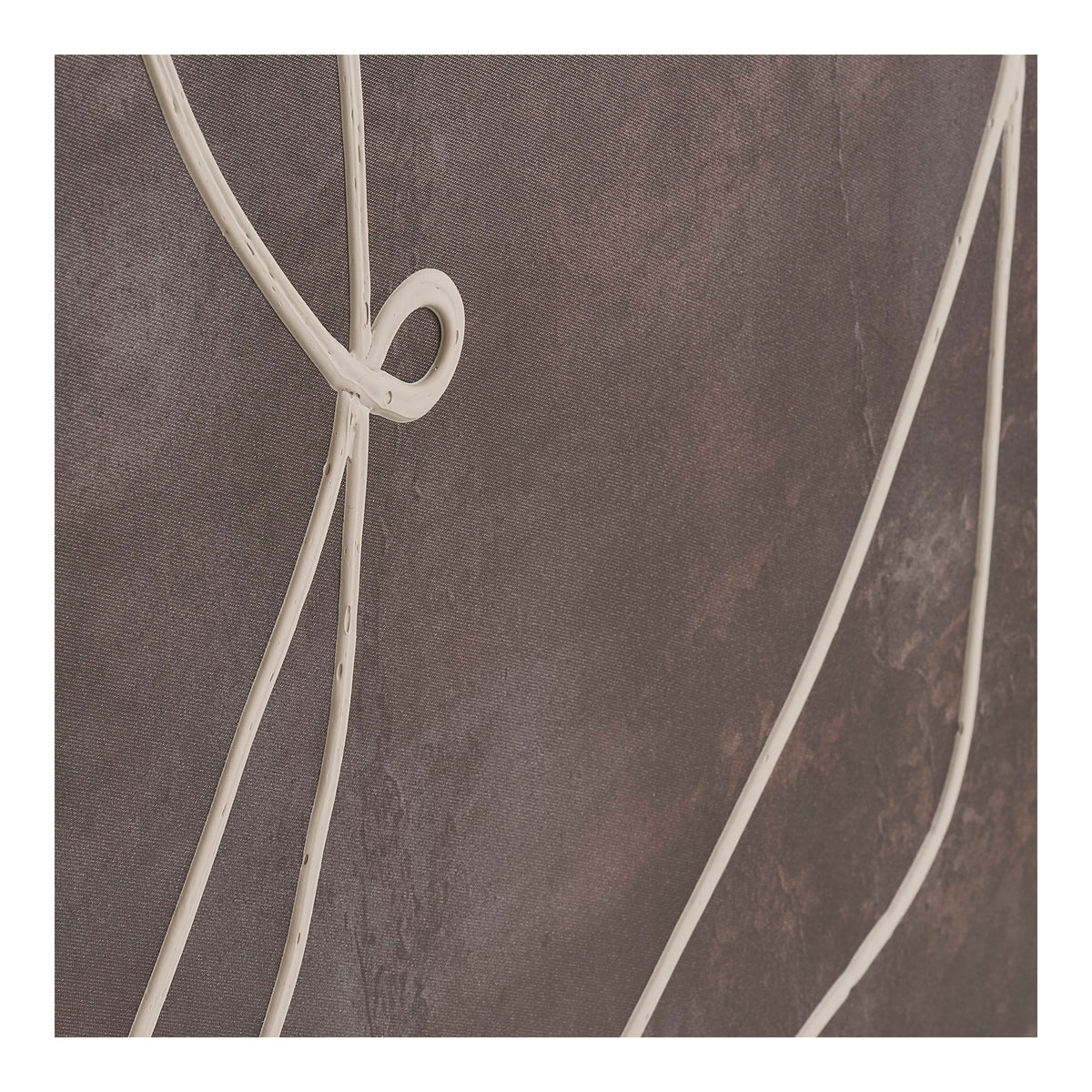 Rudi Nr. 2 Leinwandbild – Dunkelbraun, 80 × 120 cm – Ansicht 3