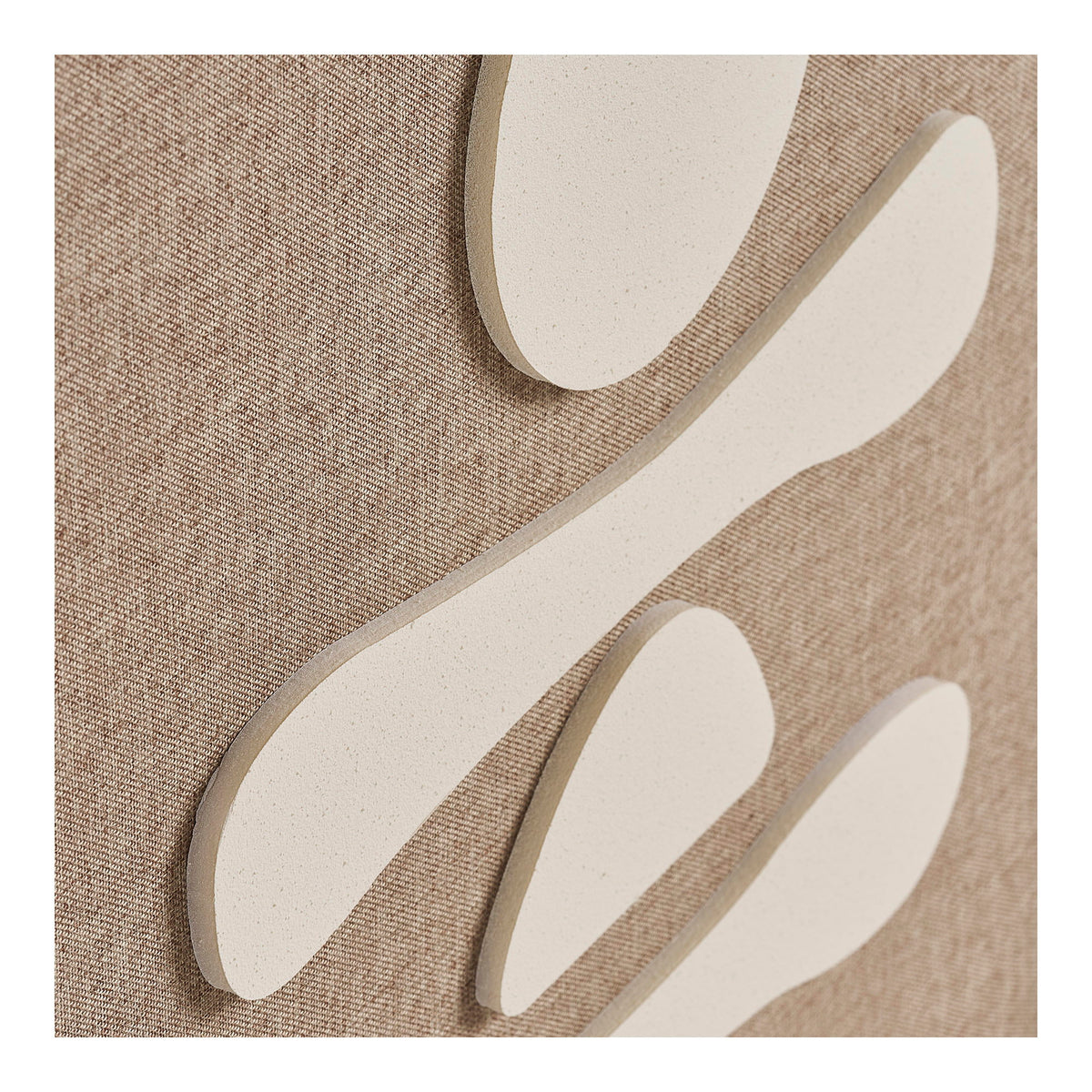 Odin Nr. 1 Relief-Wandbild – Braun/Beige, 50 × 70 cm – Ansicht 3
