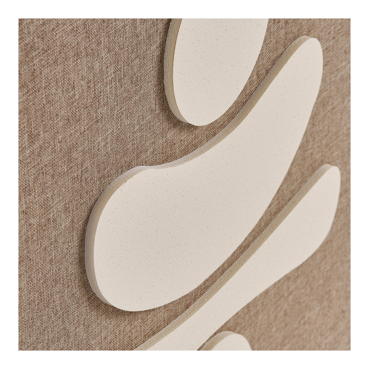 Odin Nr. 2 Relief-Wandbild – Braun/Beige, 50 × 70 cm – Ansicht 3