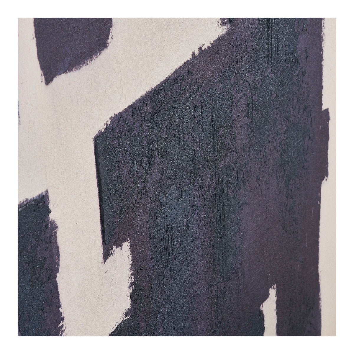 Mateo Leinwandbild mit handgemalten Details – Beige/Blau, 100 × 150 cm – Ansicht 3