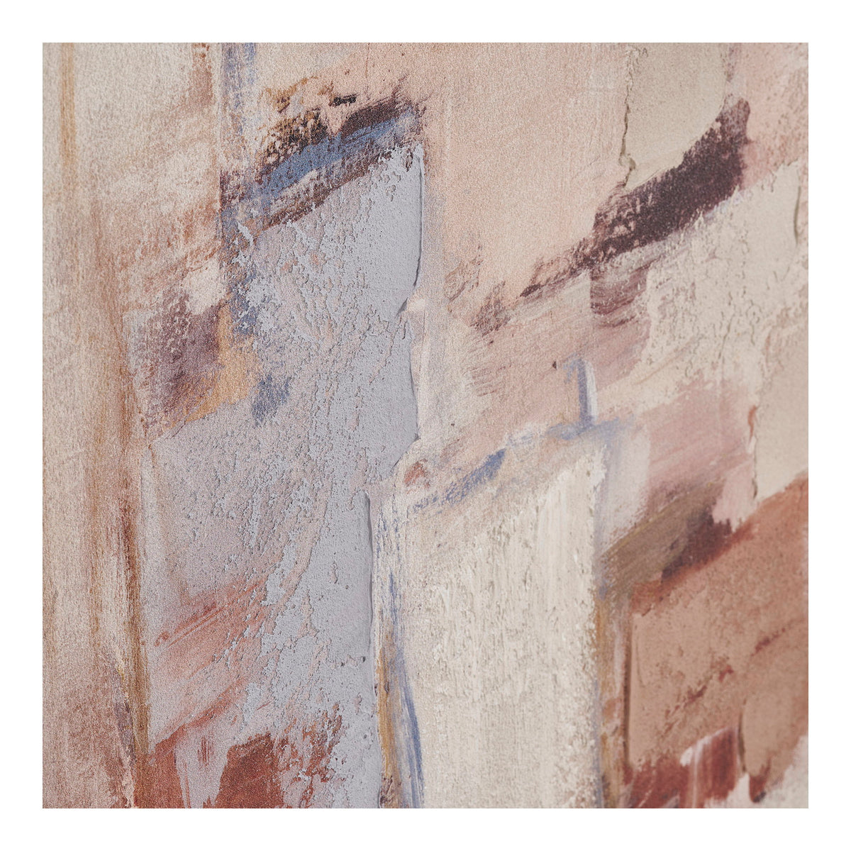Marco Leinwandbild mit handgemalten Details – Sandbeige, 100 × 150 cm – Ansicht 3