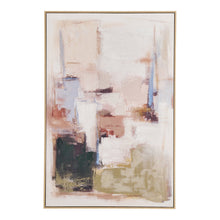 Marco Leinwandbild mit handgemalten Details – Sandbeige, 100 × 150 cm von Luiva Living
