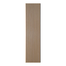 Akustikpaneel 2er-Set – Holzfurnier Eichenoptik Natur, 240 × 60 × 2,2 cm von Luiva Living