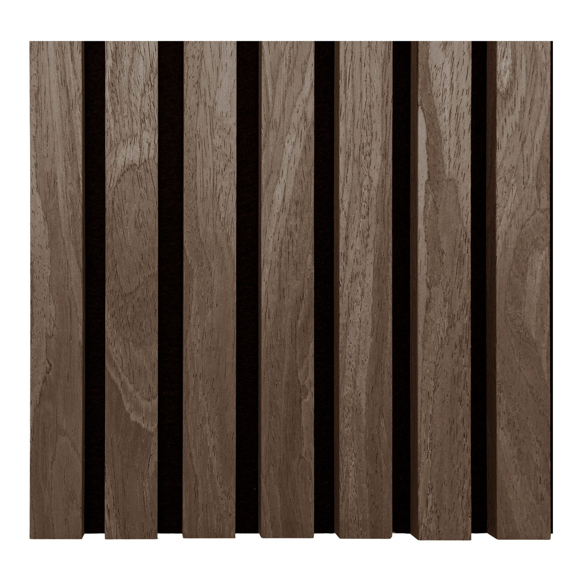 Akustikpaneel 2er-Set – Holzfurnier Walnussoptik, 240 × 60 × 2,2 cm – Ansicht 3