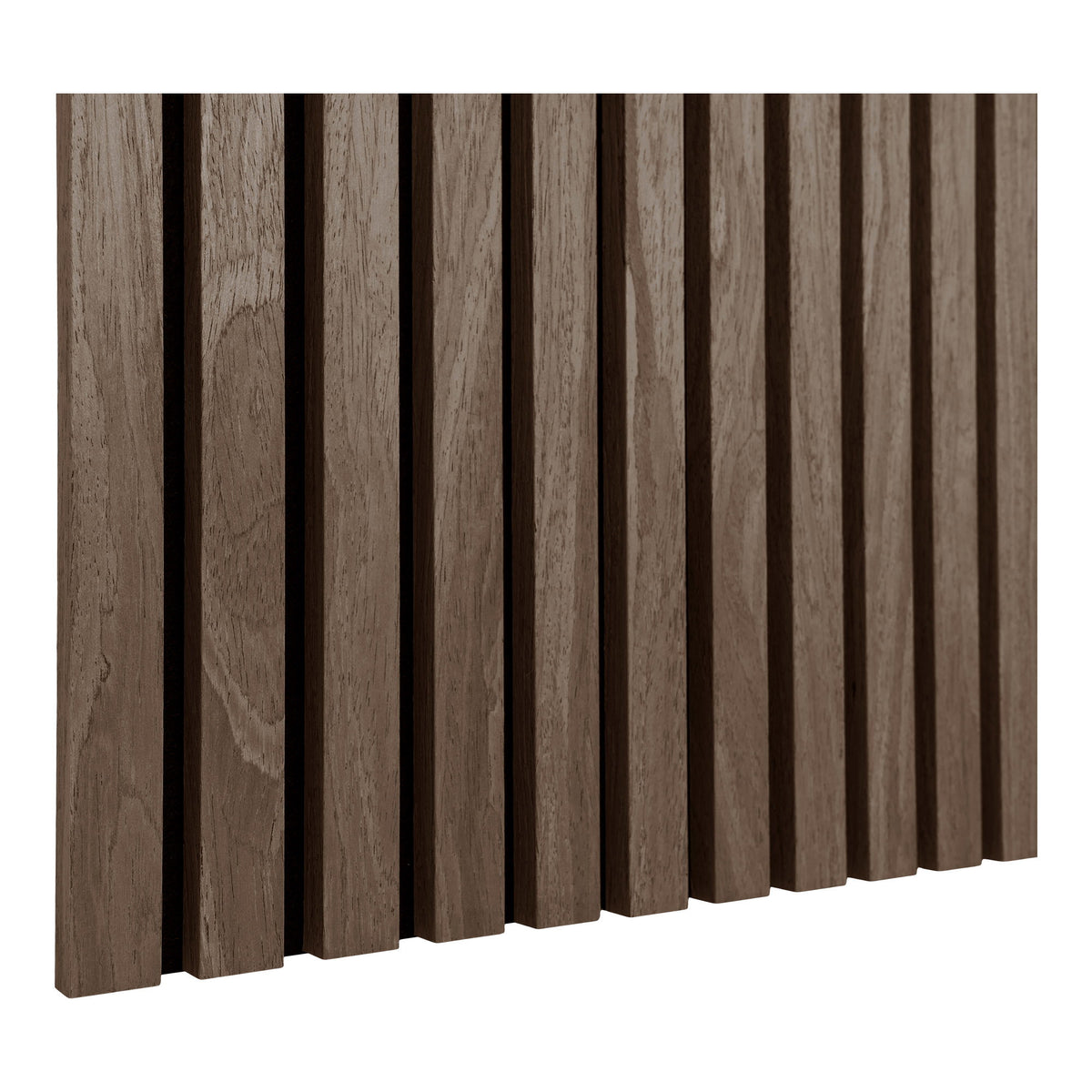Akustikpaneel 2er-Set – Holzfurnier Walnussoptik, 240 × 60 × 2,2 cm – Ansicht 4