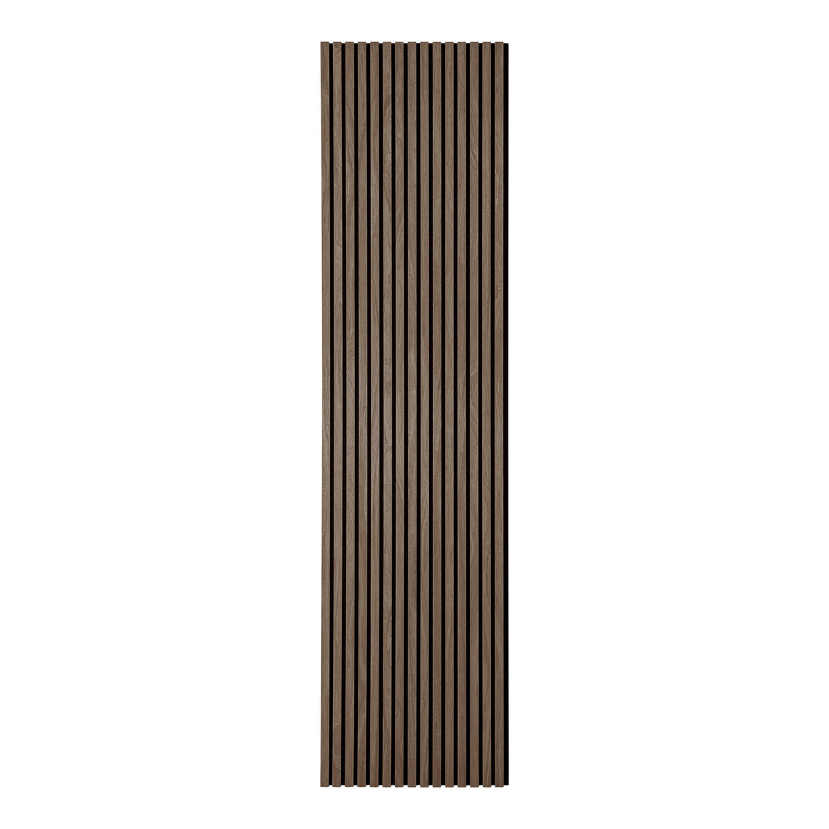 Akustikpaneel 2er-Set – Holzfurnier Walnussoptik, 240 × 60 × 2,2 cm von Luiva Living