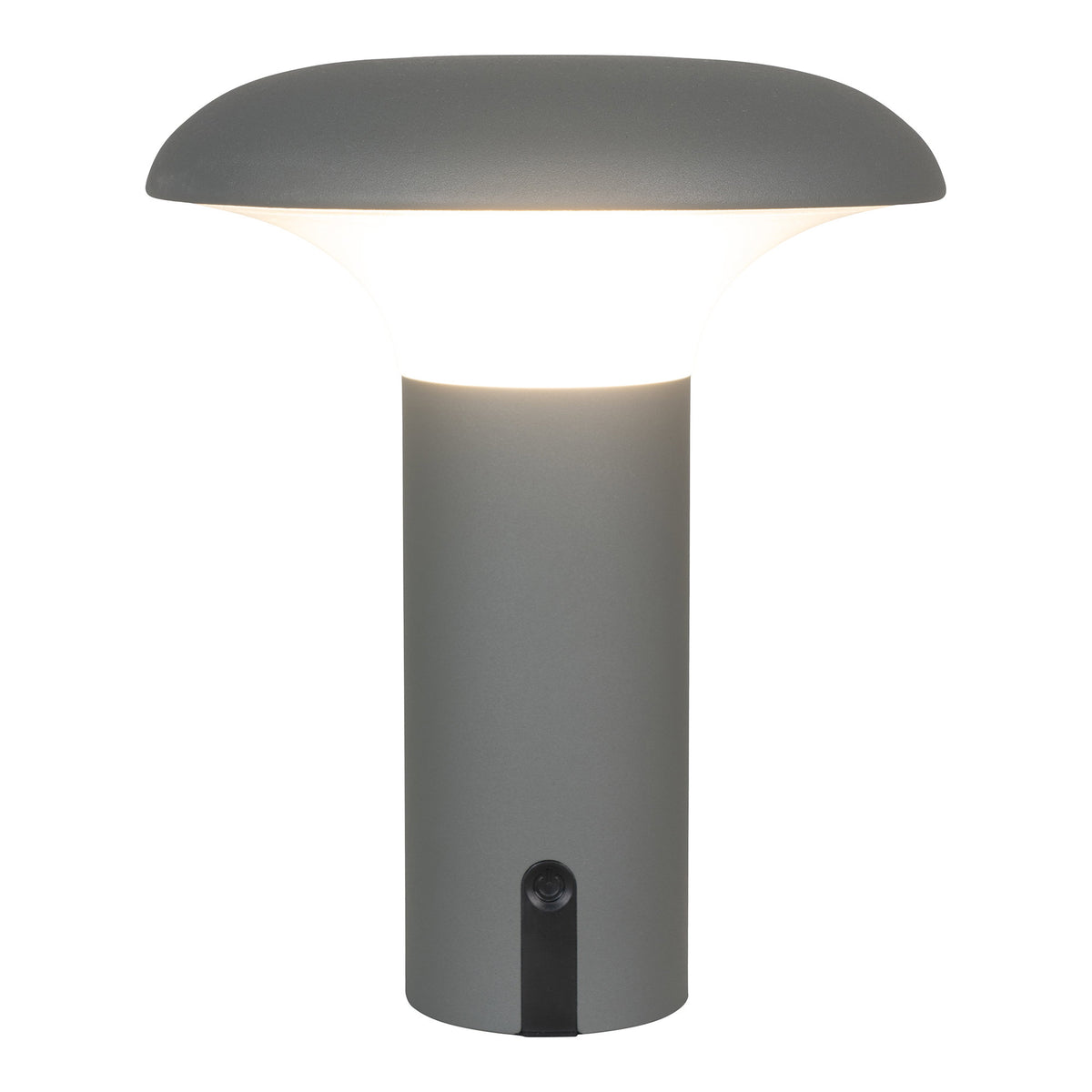 Claes LED-Leuchte, akkubetrieben – Grau – Ansicht 2