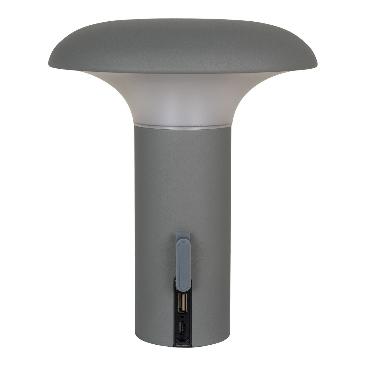 Claes LED-Leuchte, akkubetrieben – Grau – Ansicht 4