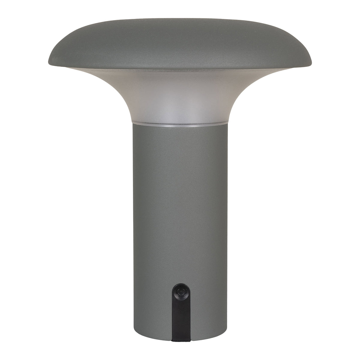 Claes LED-Leuchte, akkubetrieben – Grau von Luiva Living