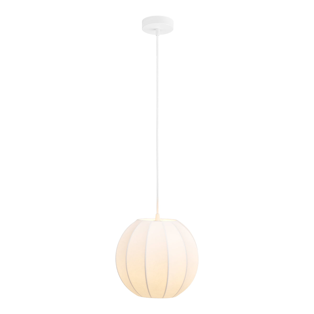Edvin Pendelleuchte – Weiß, ø 25 cm · Variante 1 – Ansicht 2