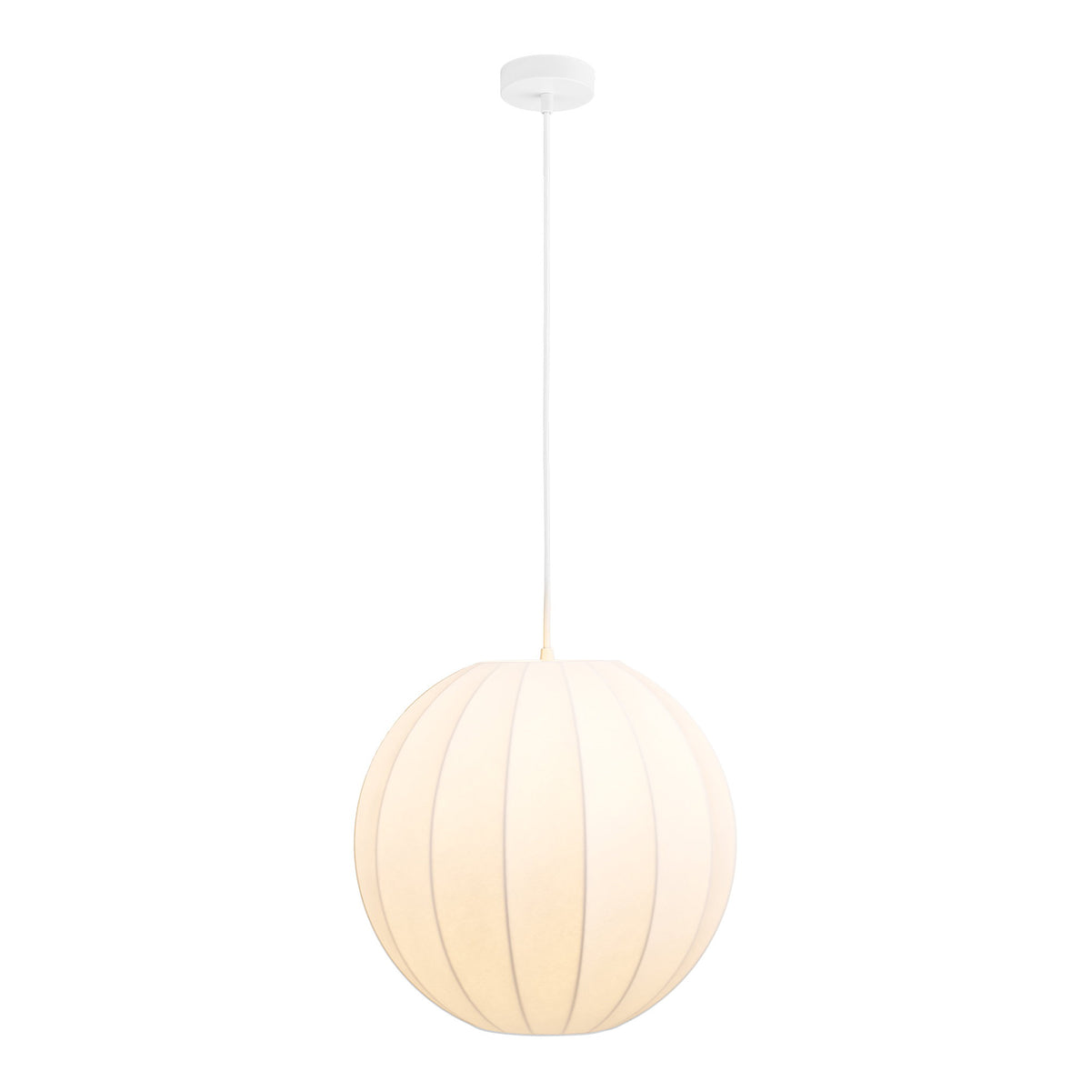 Edvin Pendelleuchte – Weiß, ø 40 cm – Ansicht 2